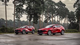 Gerações 2024 do Mazda3 e Mazda CX-30 partilham importantes reforços de segurança